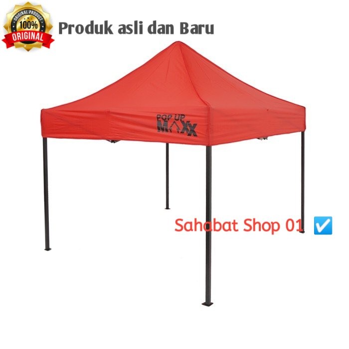 monggo] Tenda Gazebo- Soleil 2x2 Mtr Tenda Gazebo - Merah