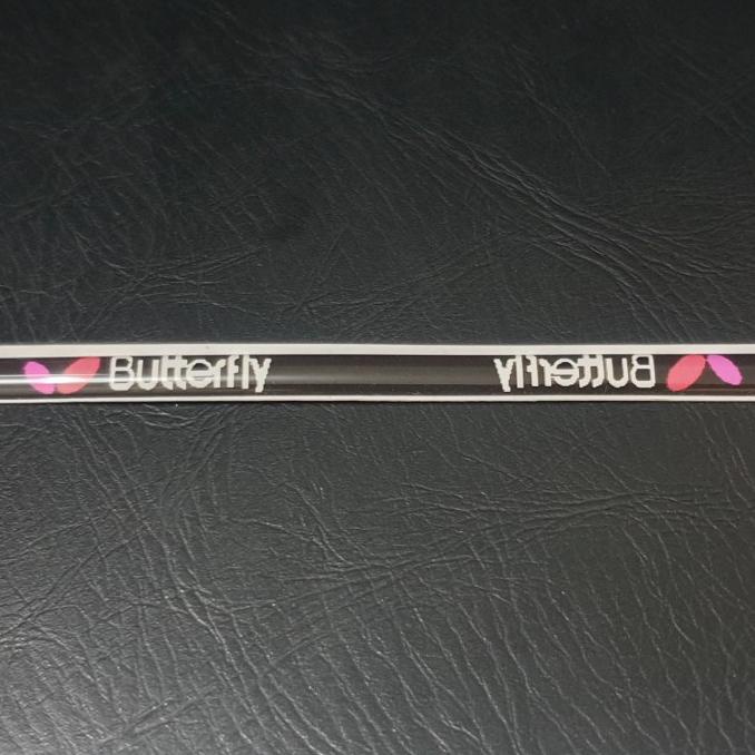 resin lentur side tape butterfly bat ping pong