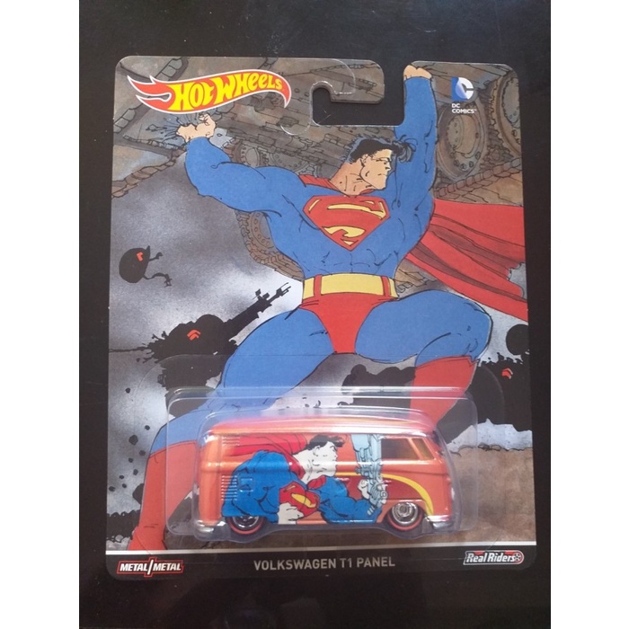 HOT WHEELS RETRO SUPERMAN VOLKSWAGEN VW T1 PANEL