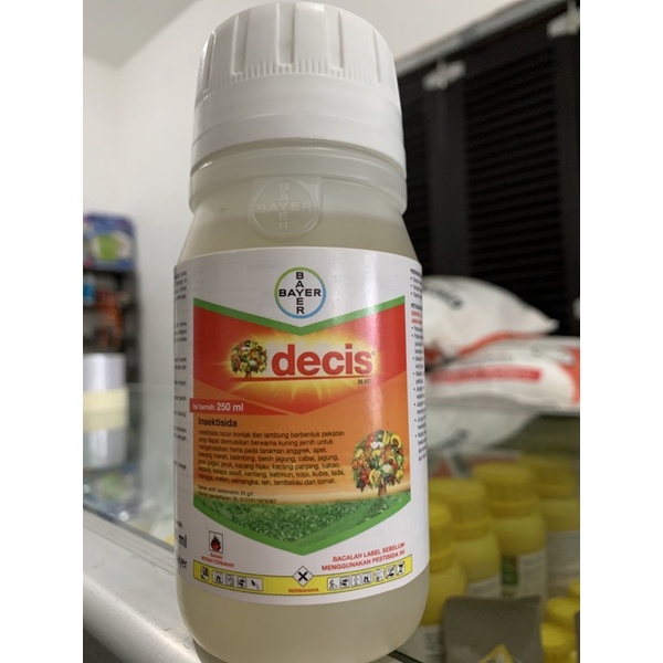 Insektisida DECIS - 250 Ml Obat pembasmi hama ulat kutu putih belalang