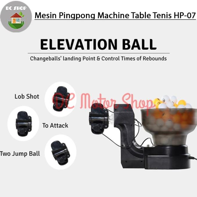 Mesin Robot Pingpong Tenis Meja Huipang HP-07 Bola Ping pong Latihan