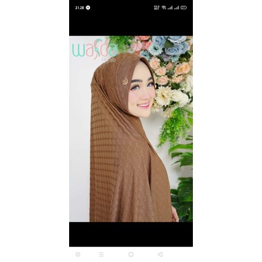 hijab jumbo by wafda hijab