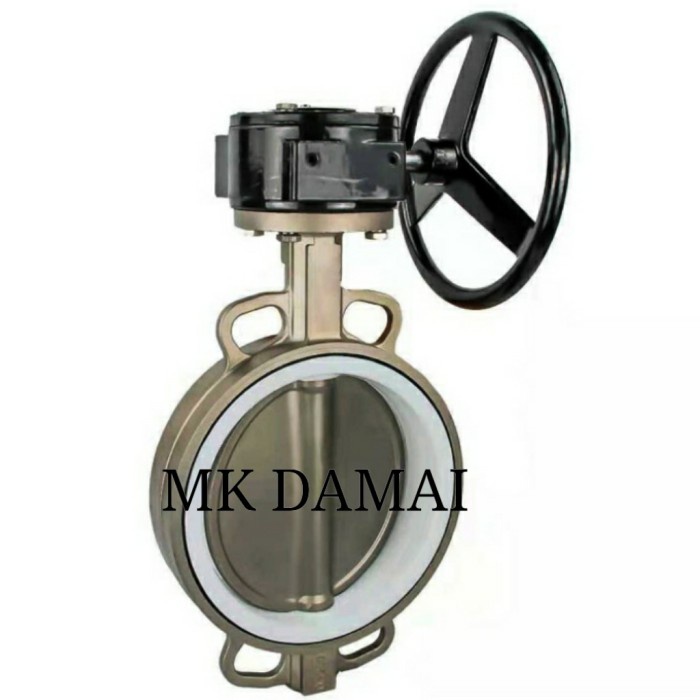 ✅New Butterfly Valve Gear Tozen Stainless 2 1/2Dn65 Tozen Gear Operated Limited