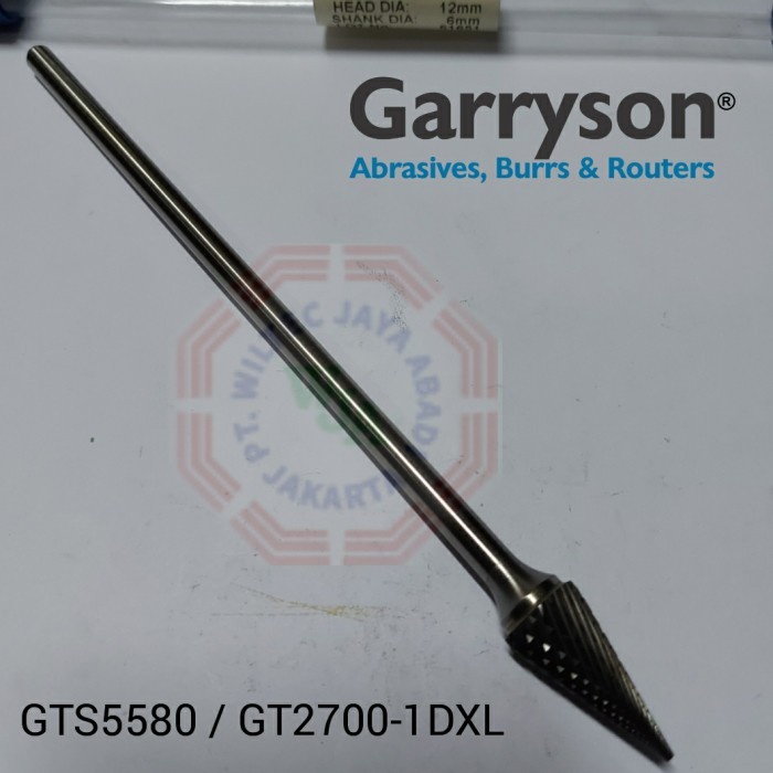 ✅Baru Garryson - Carbide Burrs Rotary Tungsten Gt2700-1Dxl Xtra Long England Limited
