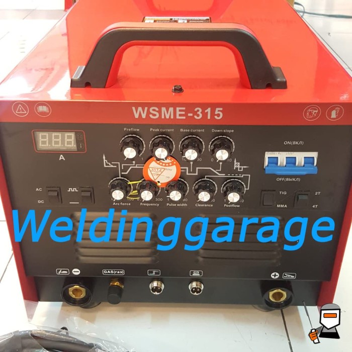 [Original] Mesin Las Redbo Wsme 315 - Mesin Las Alumunium Ac/Dc - Redbo Wsme 315 Berkualitas