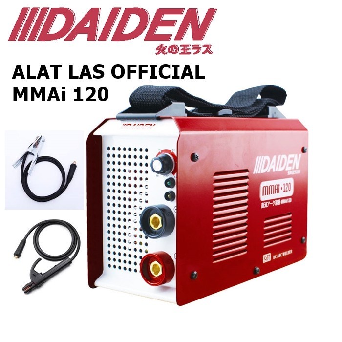 [Original] Mesin Las Daiden Mma 120 A Trafo Las Daiden Mmai 120A Terbaru