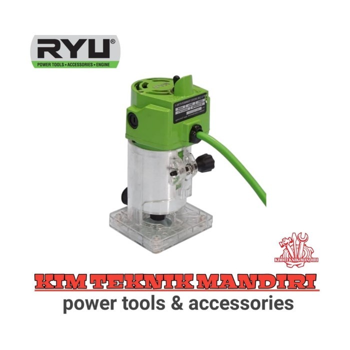 [Original] Trimer Ryu Rtr 6-1 Mesin Trimmer Dan Router Harga Terbaik Trimmer Kayu Limited