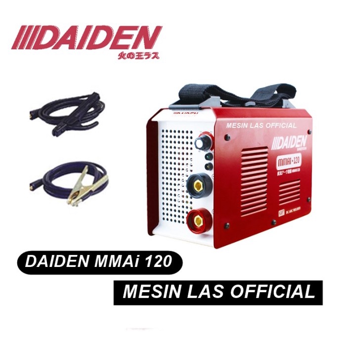 [Original] Mesin Las Daiden Mmai 120 Trafo Las Inverter Igbt Berkualitas