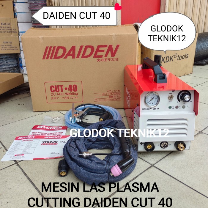 [Original] Mesin Las Daiden Cut 40 Plasma Cutting Cut 40 Daiden Trafolas Daiden Diskon