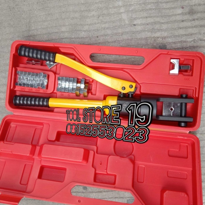[Original] Tang Press Kabel Skun Kabel Tang Crimping Hidrolik 16-300 Fukushima Diskon