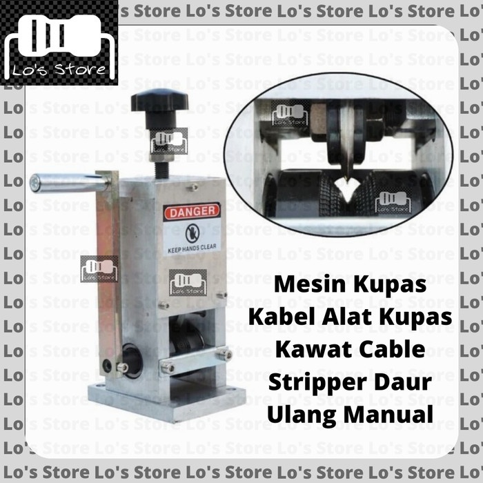 [Original] Cable Stripper Daur Ulang Manual Mesin Kupas Kabel Alat Kupas Kawat Berkualitas