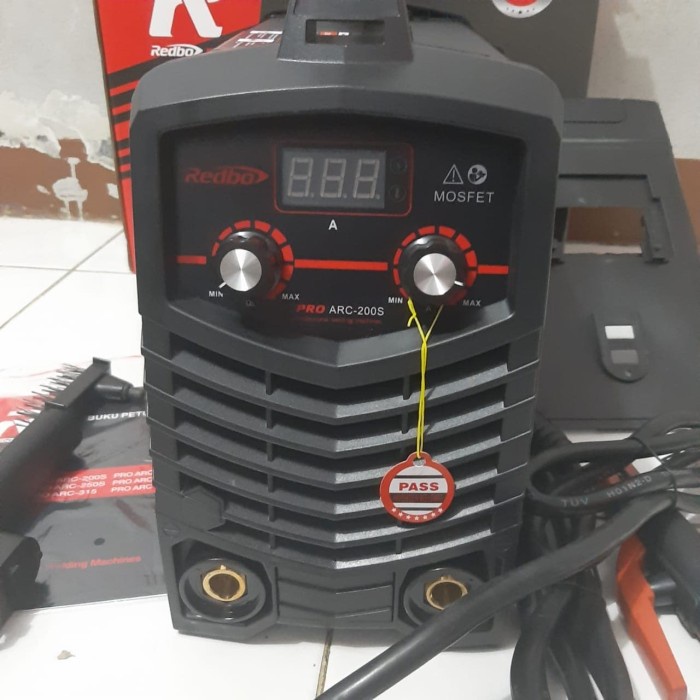 [Original] Mesin Las Redbo Pro Arc-200 Las Besi/Las Argon/Las Co2-Berkualitas Terbatas