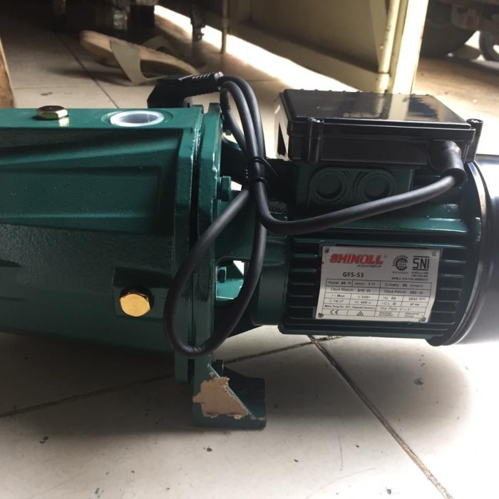 [New] Pompa Air Semi Jetpump Shinoll Shinill Gfs-S3 250Watt Shimizu Wasser Limited
