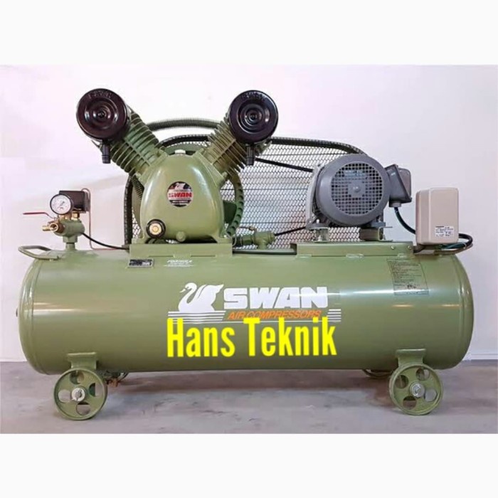 [New] Kompresor Swan 5 Hp Svu-205 Dinamo Listrik Pompa Angin 5 Pk Original Diskon