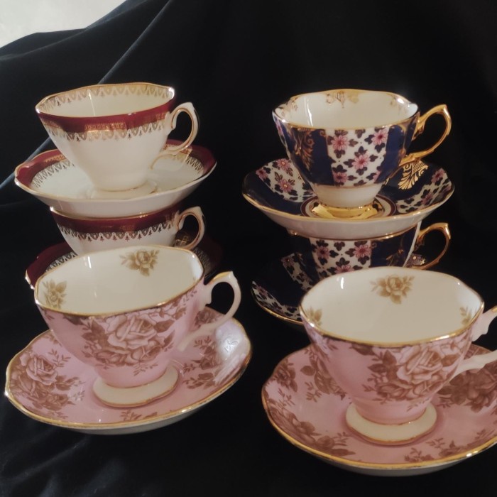 [New Ori] Royal Albert Tea Cup Saucer Terbaru