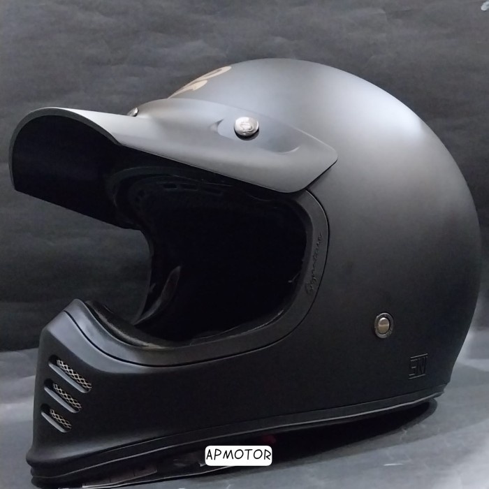 ✨Termurah Helm Jpx Retro  Full Face Cakil Limited
