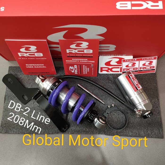 ✨Sale Shock Monoshock Tabung Rcb Db-2 208Mm Mx-KingJupiter Mx. Terbaru