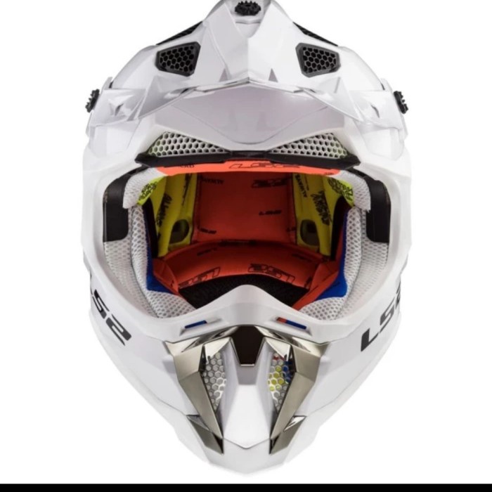 ✨Termurah Termurah Helm Ls2 Mx470 Subverter Solid White Original Terbaru