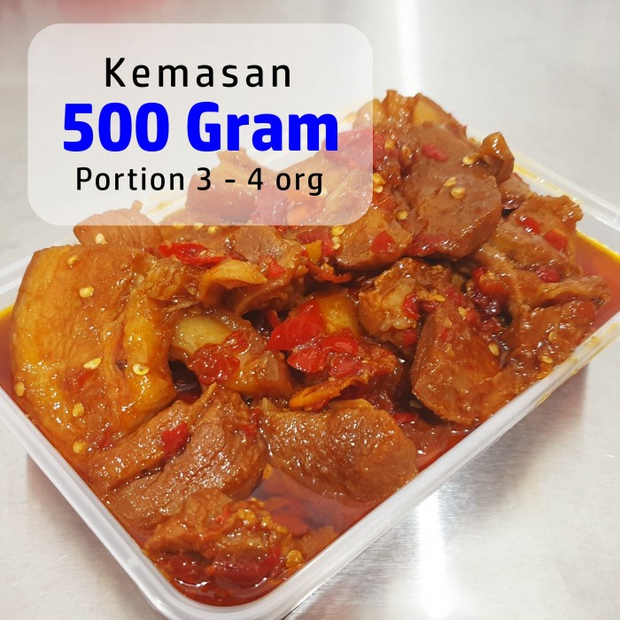 

Nyamnyam Kitchen - Babi Petir (Pedas Saus Tiram)