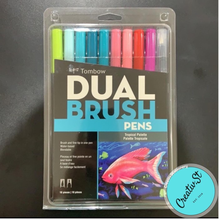 

Gaya Tombow Abt 10 Color Set Tropical Palette [Creativ]