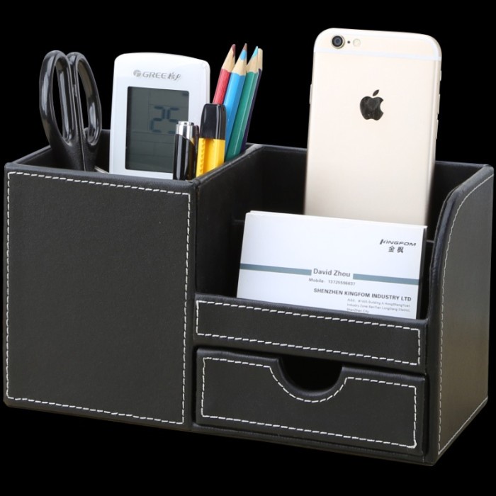 

:0:0:0] Tempat Pena Alat Tulis Kantor Kartu Nama / Pen Holder Leather