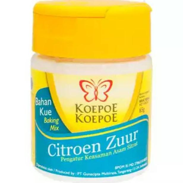 

```````] Koepoe Koepoe Citroen Zuur 65 gr