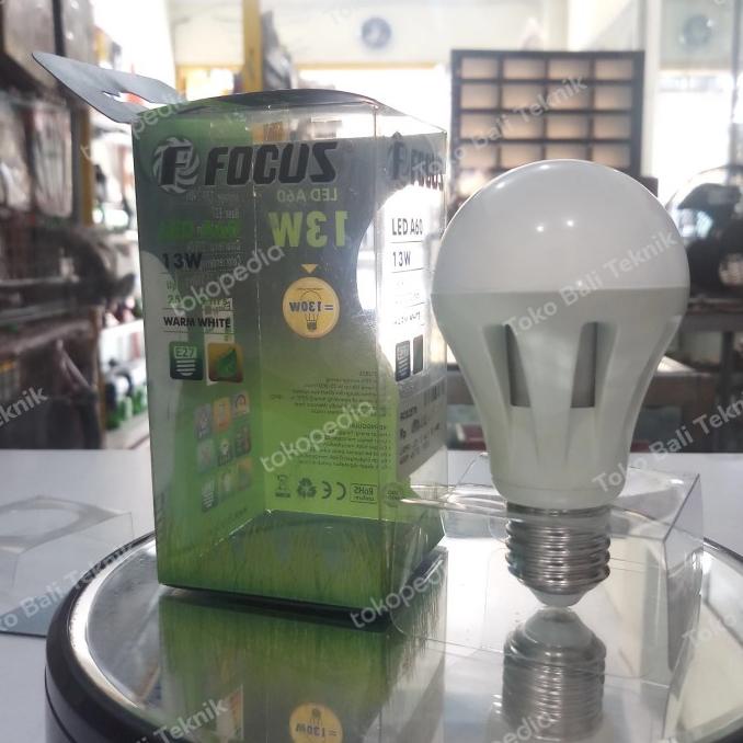 ((((()paling dicari] Lampu LED Bohlam 13 Watt A60 Cahaya Kuning Focus