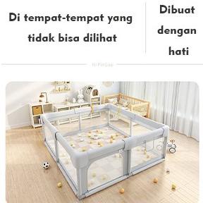 Permainan bayi pagar pagar pengaman anak bermain pagar bermain pagar
