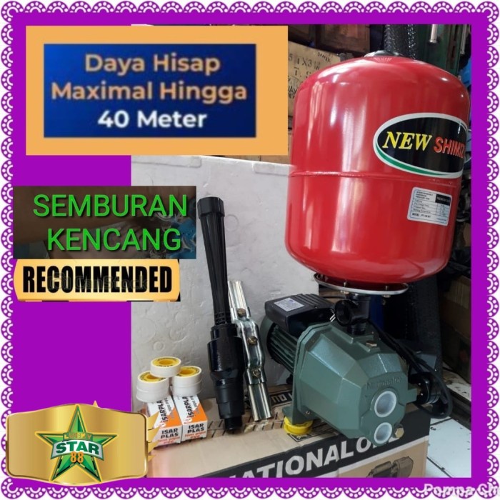 Asli Pompa Jet Pump Sumur Dalam Dp 370A 40 Meter Tabung Kls Dabevo 370 40M Harga Khusus