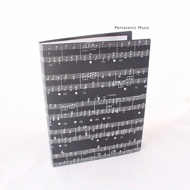 

Promo Black Song Clear Holder Map Folder Partitur Kertas Musik Not