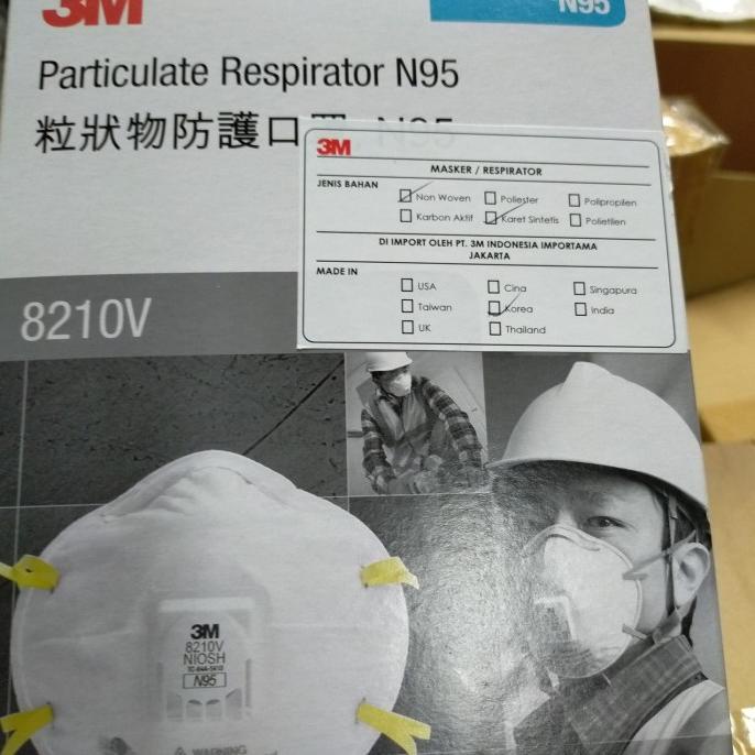 3M masker 8210V n95