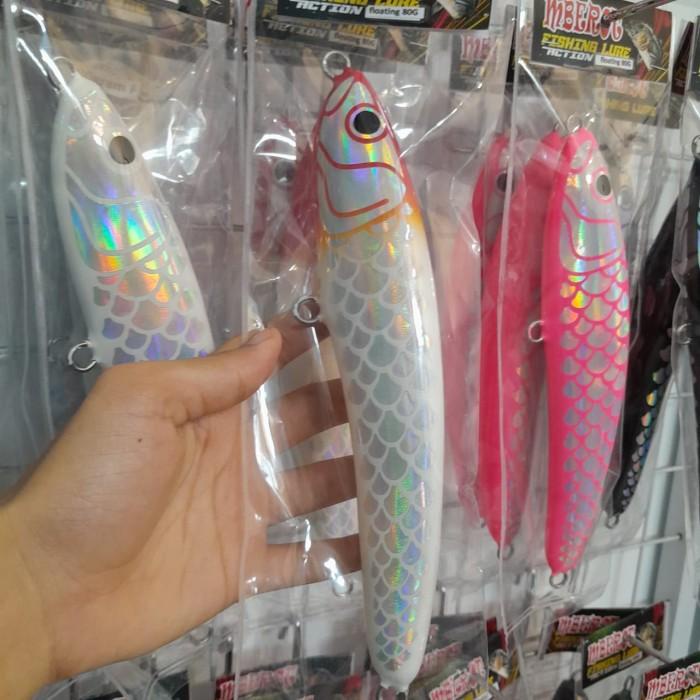[Floating] Lure Stickbait Mberot Umpan Mancing Popping Casting