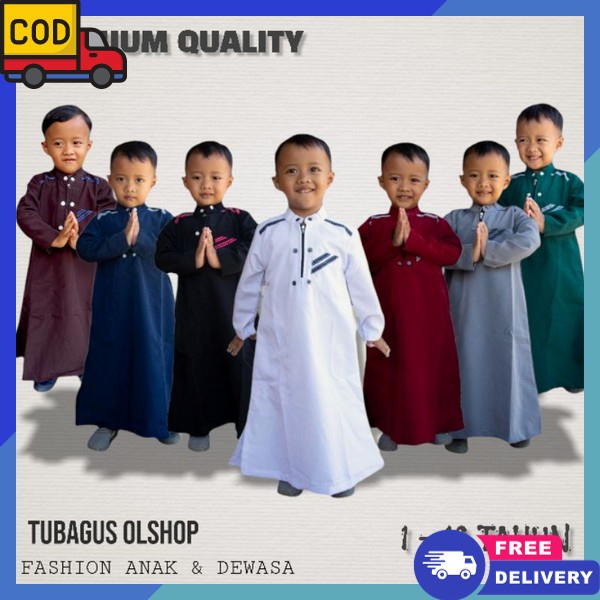 Baju Muslim Gmis Panjng Hadroh Pakean Pengajian Amak Amak Ramadhan Gamiss Busana Gamis Bovah Cowok G