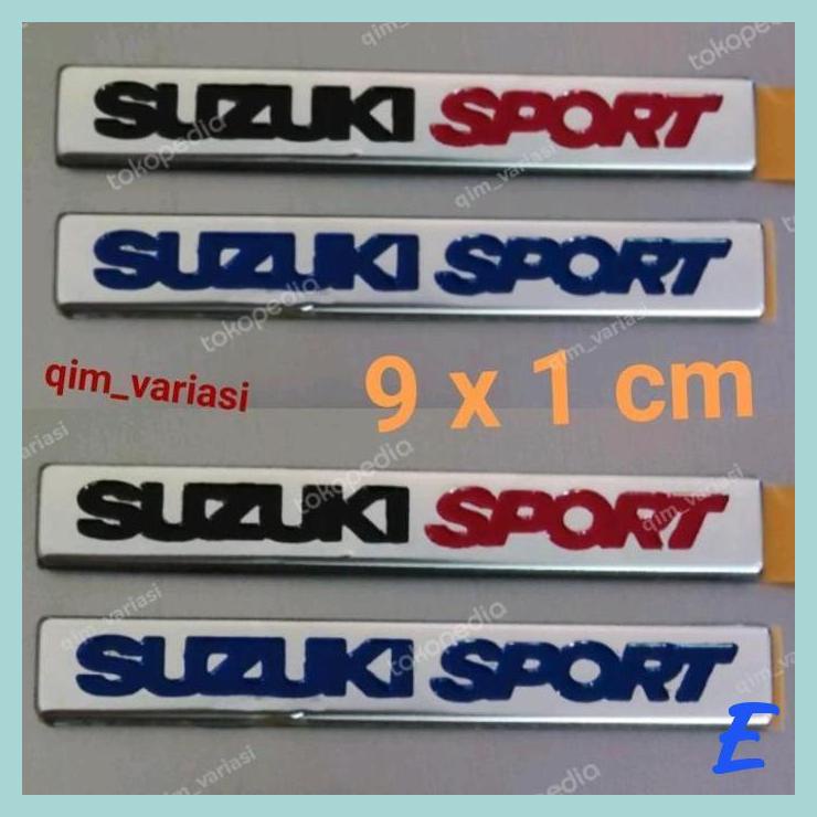 | QMV | EMBLEM LOGO SUZUKI SPORT ERTIGA XL7 SCROSS IGNIS BALENO KARIMUN WAGONR