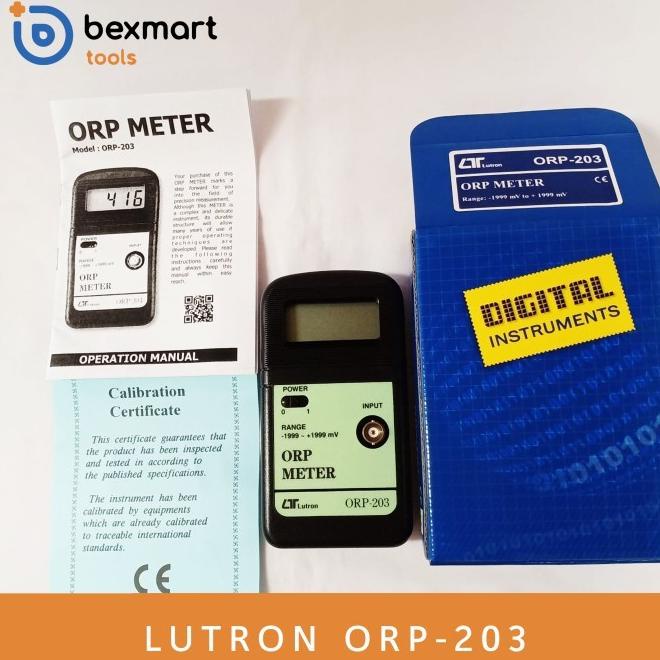 Sale Terbatas Lutron Orp-203 Orp Meter/Orp203/Orp 203