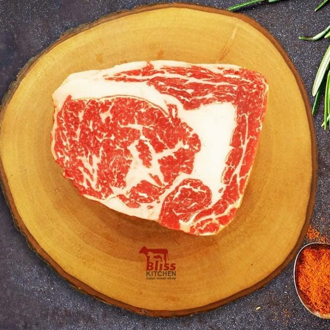 

Terlaris Australian Wagyu Beef Ribeye Steak Mb 6-7 250Gr Ready Ya Kak Lulla.Olstore