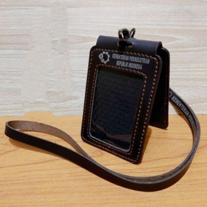 

:<:<:<:<] holder kalung id card / tempat id card kemenperin lipat / model magnet