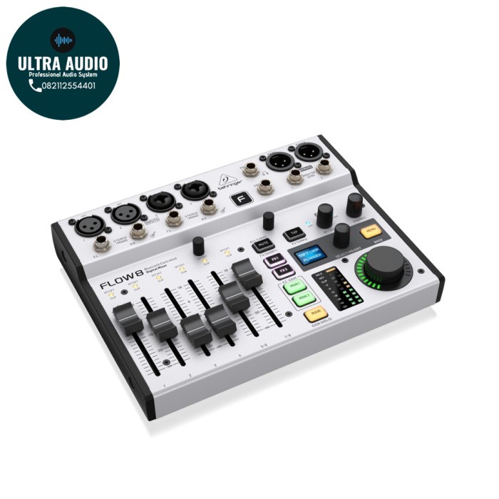 ✅Ready Behringer Flow8 / Flow 8 / Flow-8 Digital Mixer Original Terbatas