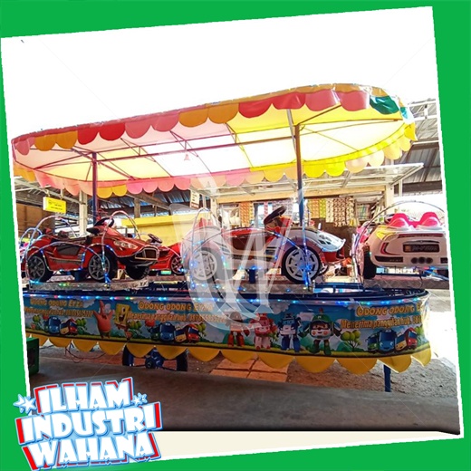 Odong odong Kereta Panggung MOBIL REMOTE FULL Bordes