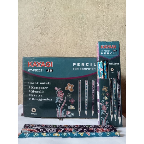 

PENSIL 2B KAYAGI KY-PB2021 (isi 12pcs)