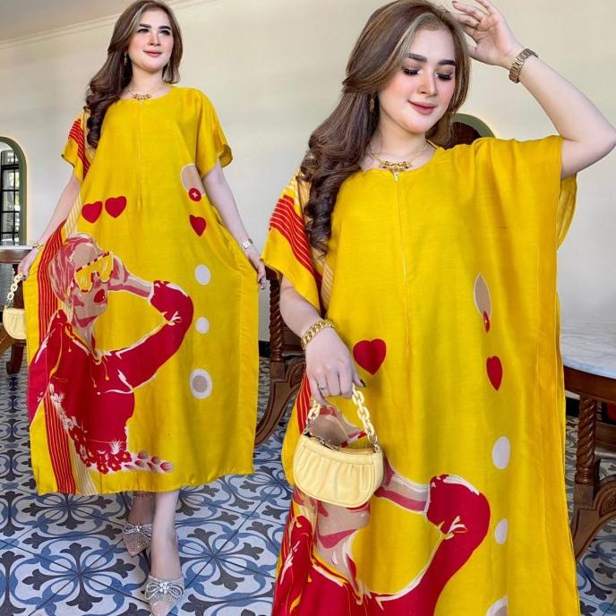 CG475 daster lowo jumbo garis resleting busui grosir pekalongan CUCI GUDANG