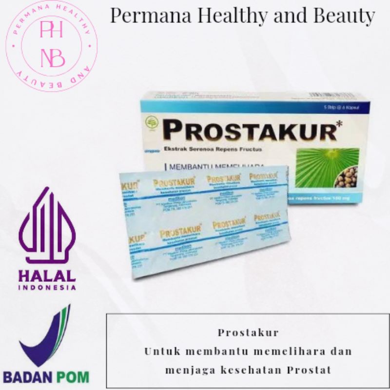 Prostakur - Prostakur Obat Prostat - Prostakur Isi 30 kapsul - Untuk memelihara dan menjaga kesehata