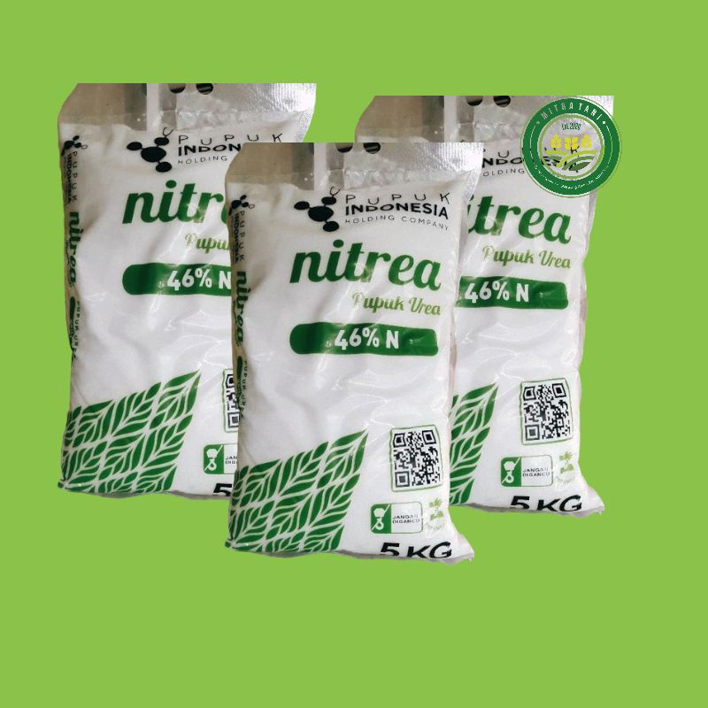 PUPUK UREA NITREA KUJANG NON SUBSIDI KEMASAN PABRIK 5 KG