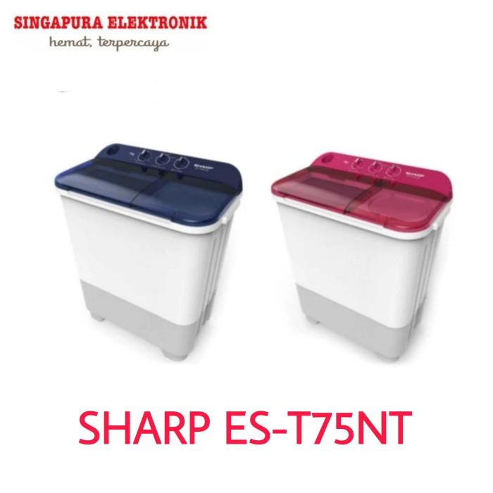 Sharp Mesin Cuci Es-T75Nt