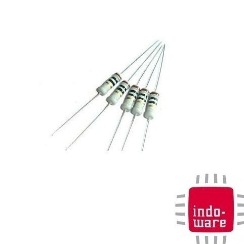 R resistor 1w 1Watt 1K 1 kiloohm 1 K ohm 1 watt toleransi 5%