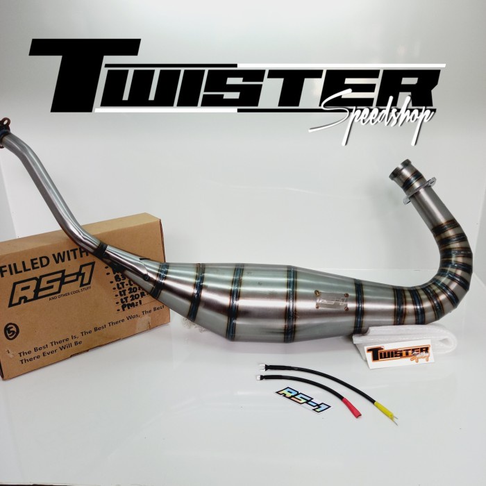 [Original] Perut Knalpot Rs1 Ninja R/Rr Perut 42 Pro Max Step Standar Non Cobra Terbaru