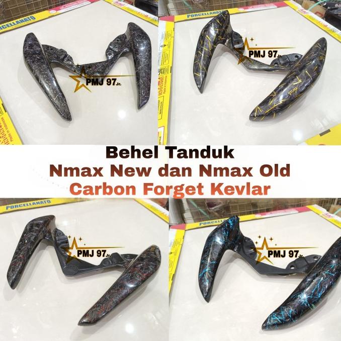 Behel Tanduk Nmax New dan Nmax Old Carbon Forget Kevlar 16novz3 onderd