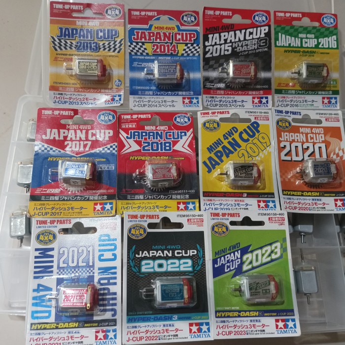 TAMIYA JAPAN CUP DINAMO SERIES 2013 - 2023 11pc Hyper Dash