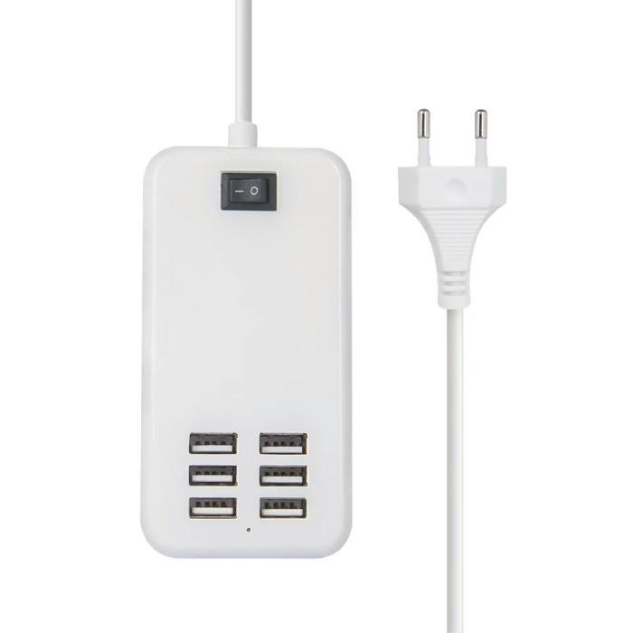 Adaptor Usb Charger 6 Port / Charger Usb 6 Port / Travel Usb