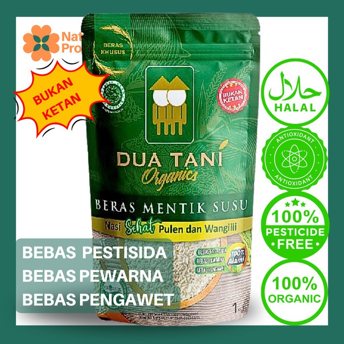 

Dua Tani Organik Mentik Susu Wangi 1Kg Halal